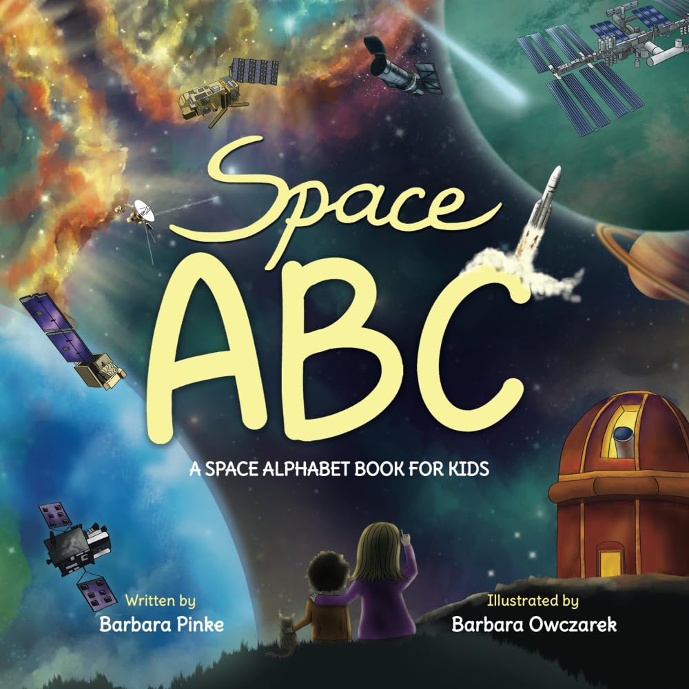 Space ABC - A Space Alphabet Book for Kids: Enjoy Reading Fun Facts and Learning Letters with Awesome Illustrations for Children (FunFact ABCs)