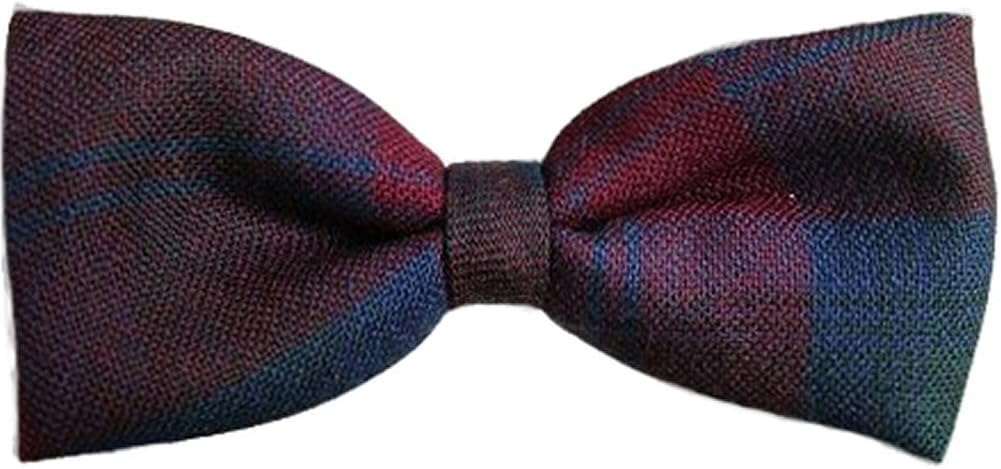Ingles Buchan Mens 100% Wool Scottish Tartan Bow Ties
