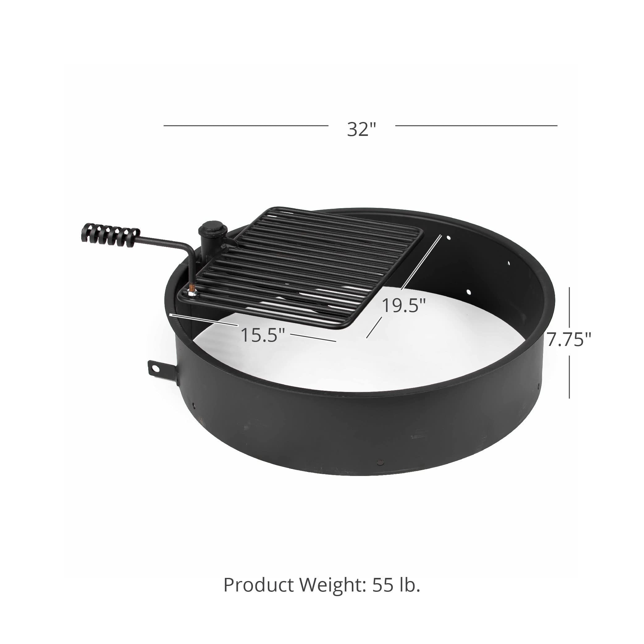 全品送料無料 さくらや麻布堂Titan Great Outdoors Fire Pit Heat Shield for Ring www