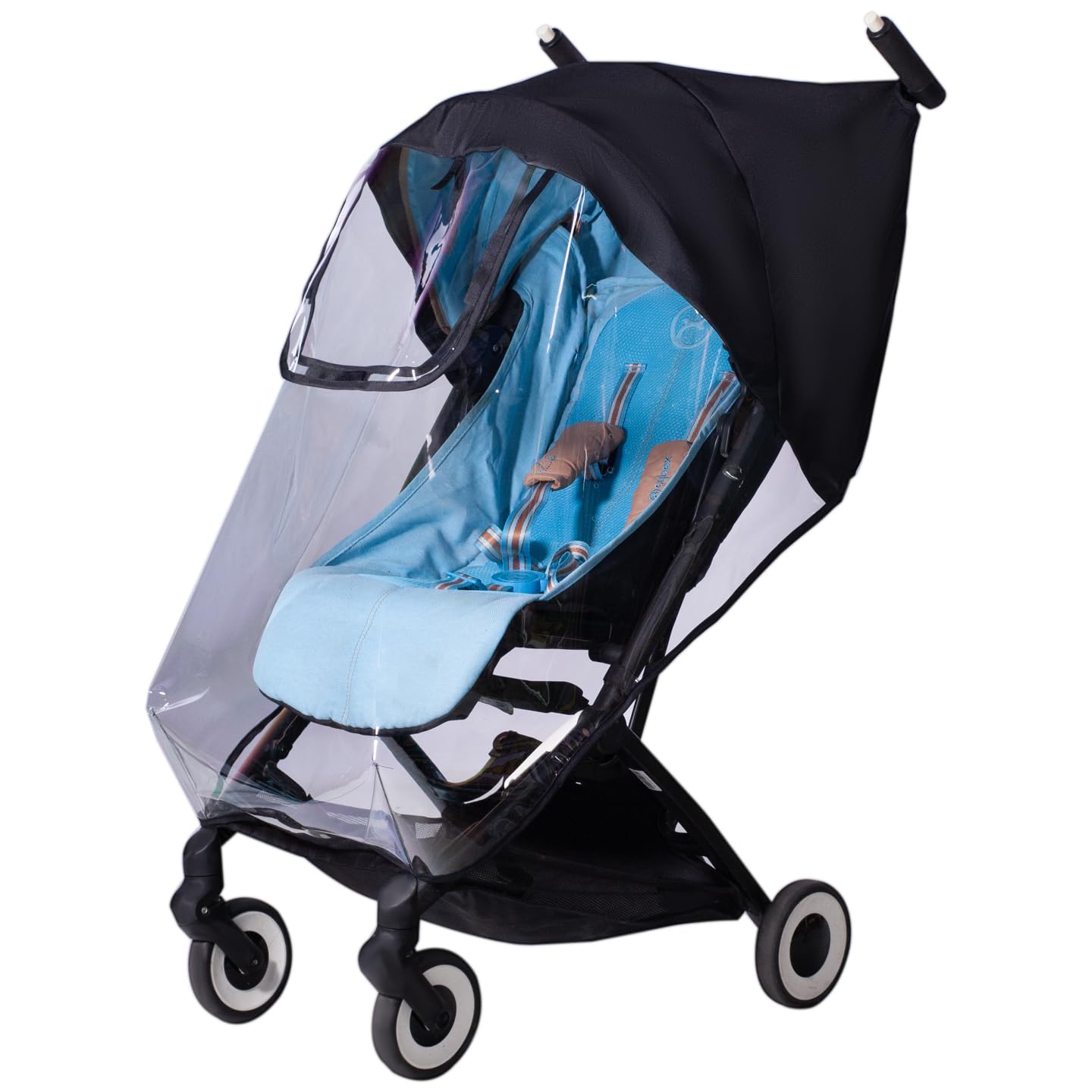 【値下げ】cybex ベビーカー 2024＋ 純正レインカバー サイベックス（CYBEX） メリオ専用レインカバー cybex MELIO