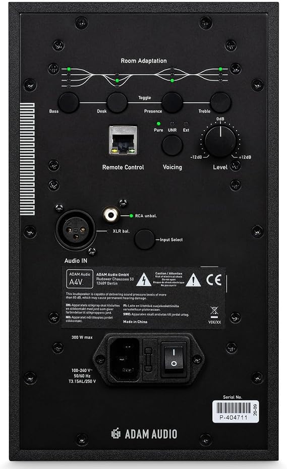 ADAM Audio A4V 4 بوصات Powered Studio Monitor