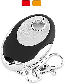 Garage Door Opener Mini Remote Control Compatible with 390MHz Chamberlain 950CB 953CB LiftMaster 970LM 971LM 972LM 973LM Sears Craftsman 139.53681B for Red/Orange Learn Button (1 Pack)