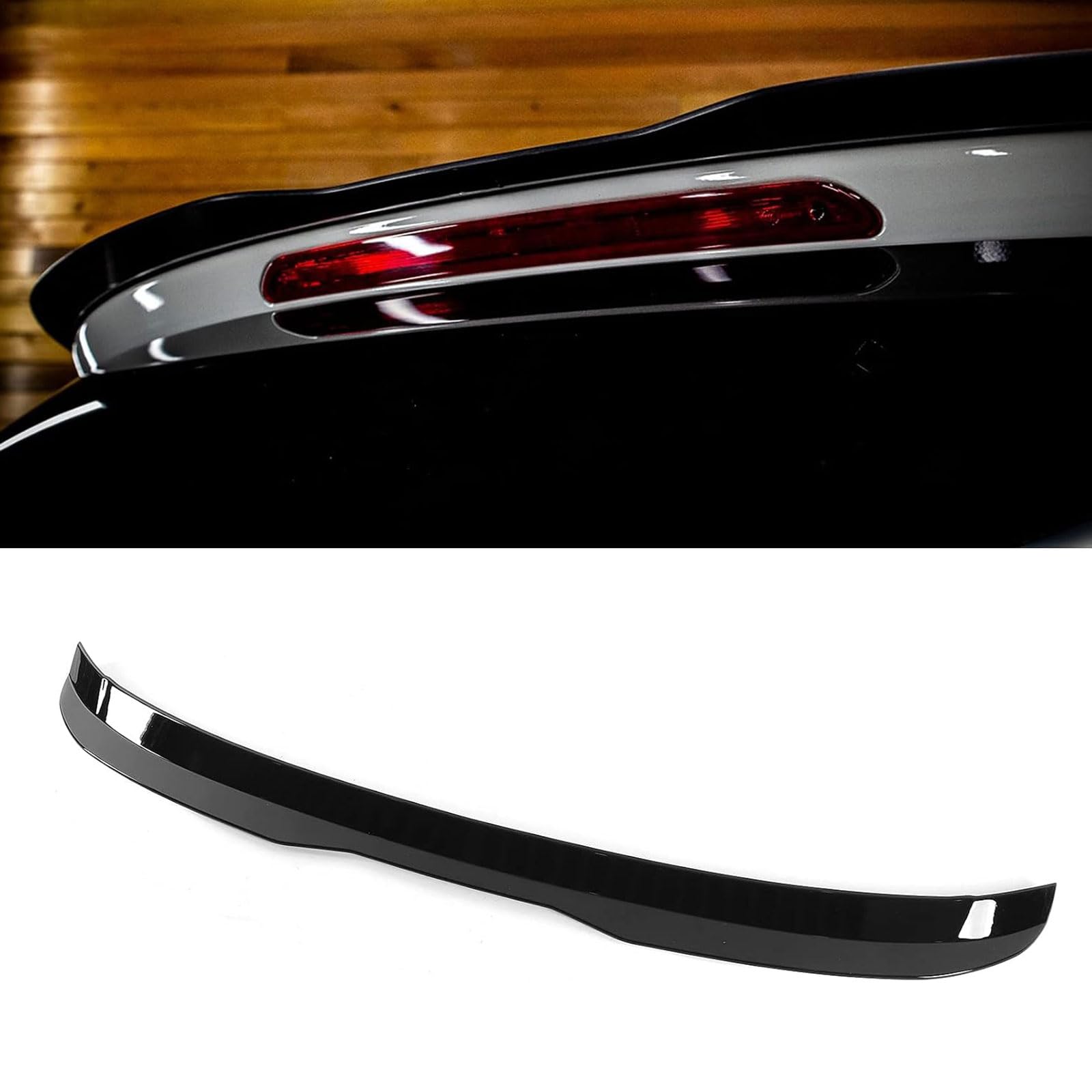Spoiler posteriore per Nissan Juke 2010-2019, accessorio per lo styling, nero