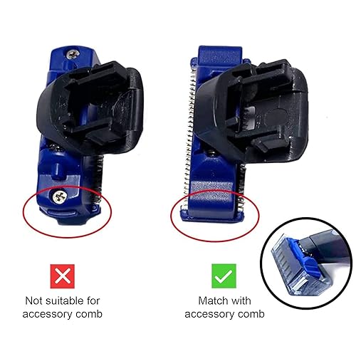 Miniatura 12 de Cabezal de repuesto para afeitadora eléctrica, cabezal de recortadora compatible con solo Trimmer Micro Touchs, cabezal de cortador de repuesto, 1