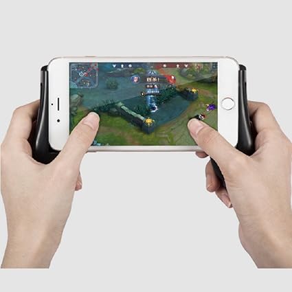 Amazon Homefunny 超軽量 スマホコントローラー 荒野行動 4 7 6 5インチ Iphone Android ゲームコントローラ ゲームパッド 伸縮性のホルダー スタンド付き ブラック Homefunny ゲームパッド 通販
