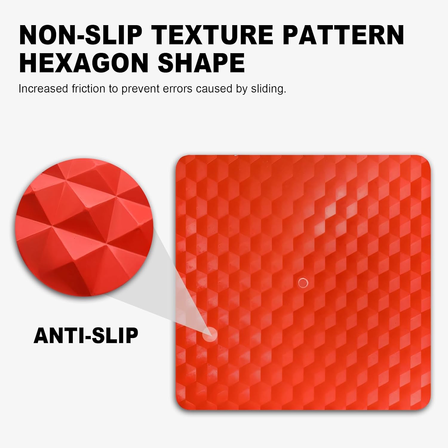 Big RED Off-Road Jack Base,Compatible with Farm Jack,Utility High Lift Farm Jack Base Stand to Alleviate Jack Hoisting Sinkage,Sand Mud Snow Recovery Accessories for Truck Jeep ATV SUV UTV,Orange