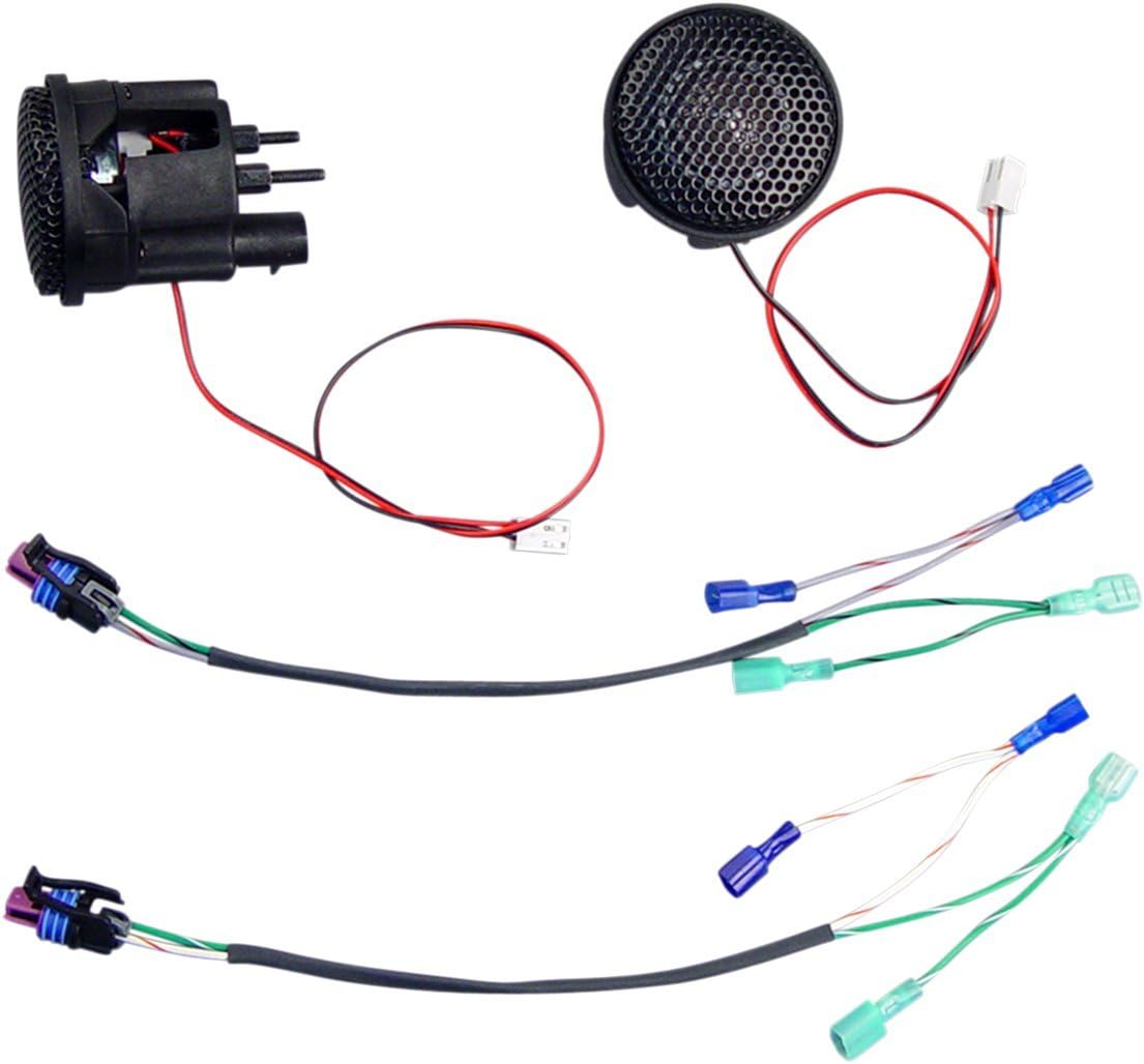 J&M Audio ROKKER Series In Fairing Tweeter Kit Harley Touring 1998-2013 - HTWT-1025-CRF