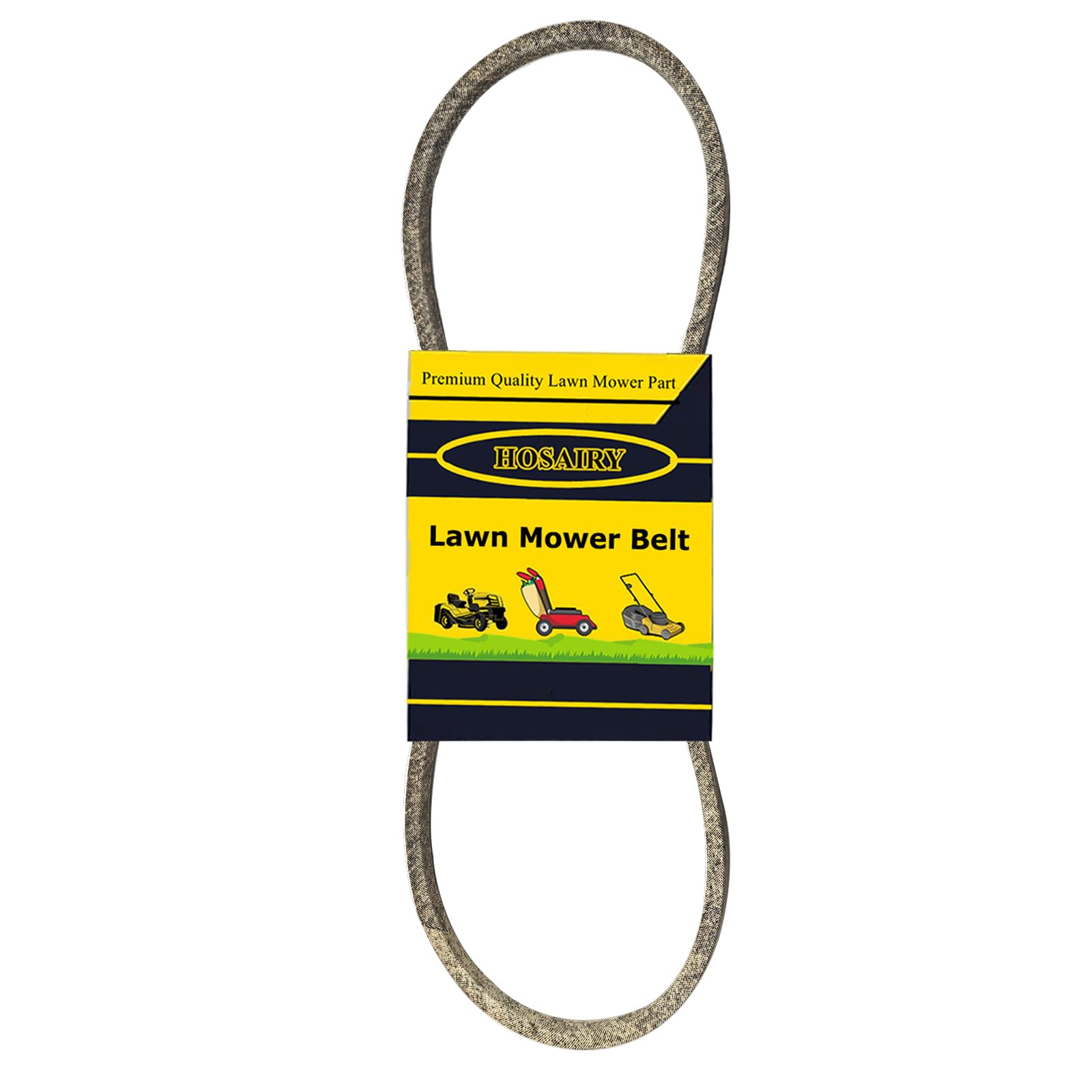 HOSAIRY Lawn Mower 110-9429 Drive Belt Replacement for Lawn Boy Toro 22156 22156TE Multicycler Super Recycler Super Bagger Recycler 10605 10606 10607 21 Inch Deck (3/8 x 32 inch), Aramid Cord Belt