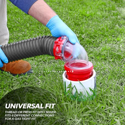 Image of Valterra D04-0200 Dominator 10' Extension Hose , Black