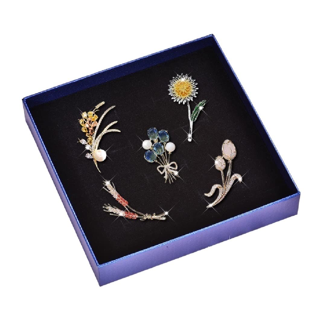 Boîte à broche et pin's de costume pour boutonnière de mariage - 4