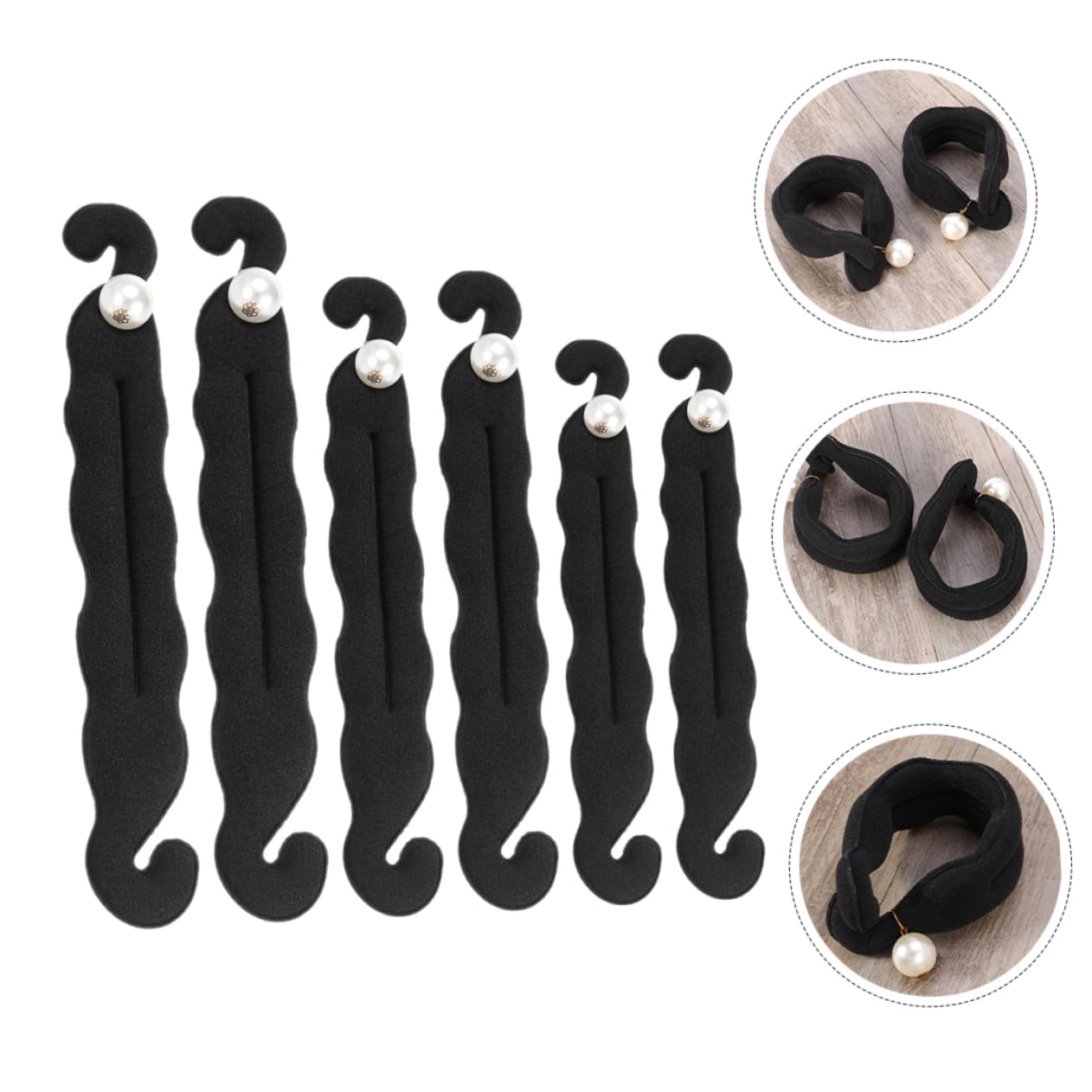 minkissy 30stücke Teiliges Bun Maker Doppelt Gehakte Haar-dutt-tools Wiederverwendbare Haarknoten-maker Für Verschiedene Haartypen Langlebige Und Rutschfeste Dutt-haarzubehör