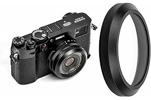 NC UV (Black Frame) - Camera Lens Protection Filter for Fujifilm X100...
