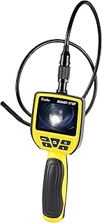 ケンコー(Kenko) スネイクカメラ SNAKE-17SP 1m防水フレキシブルチューブ 2.5型液晶モニター 30万画素 LEDライト搭載 microSDHCスロット イエロー 005507