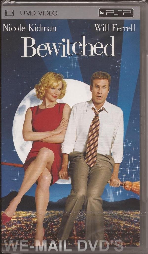 Bewitched UMD pour PSP film comédie fantastique pour console portable