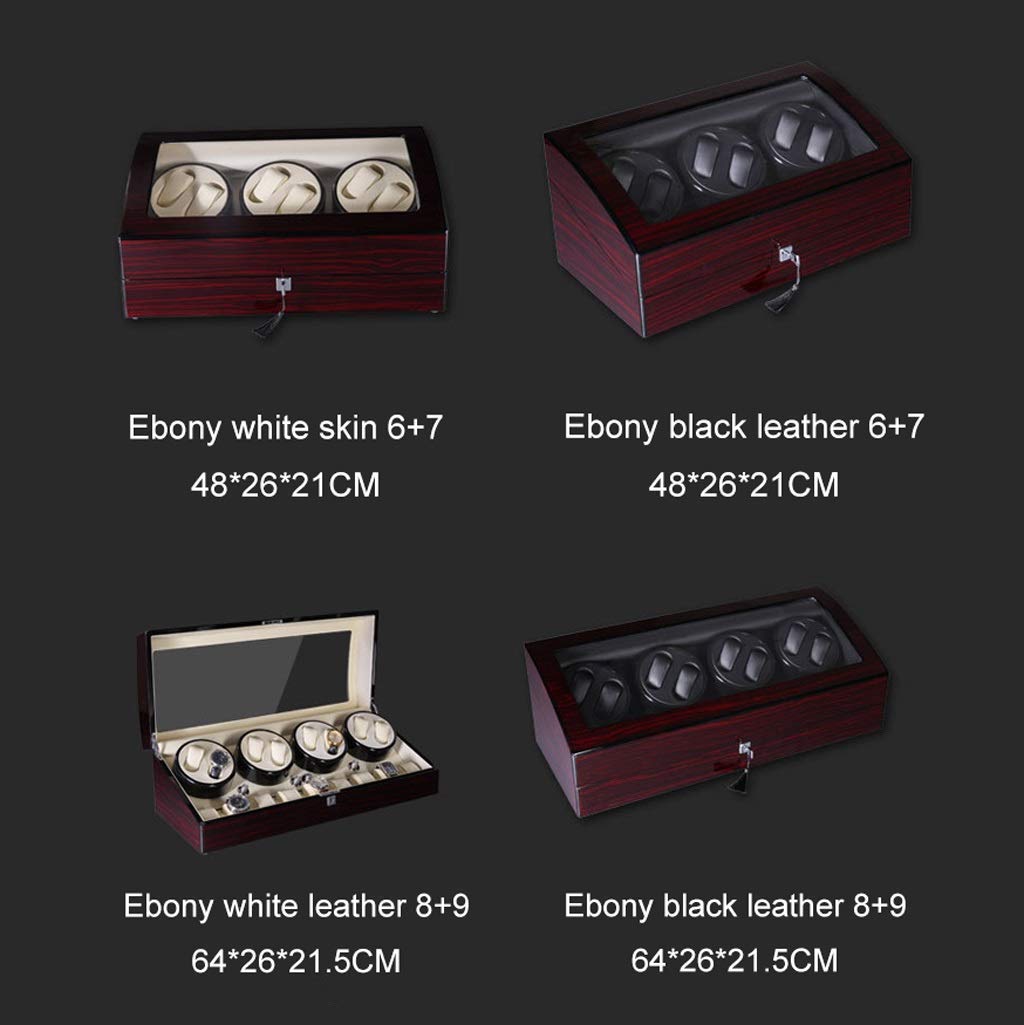 Caja expositora de relojes de alta gama con 20 compartimentos, mesa de almacenamiento retro para relojes domésticos y cerradura con llave Beauty Comes