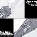 Manual Razor Travel Case Compatible with Gillette Razor Portable Plastic Manual Razor Trimmer Protector Box gallery image