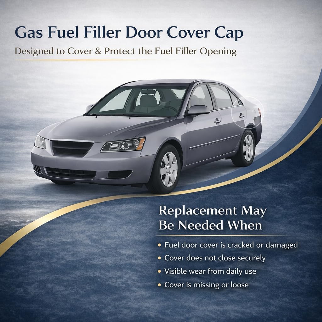 69510-3K100 Gas Fuel Filler Door Cover Cap for Hyundai Sonata 2006 2007 2008 2009 695103K100