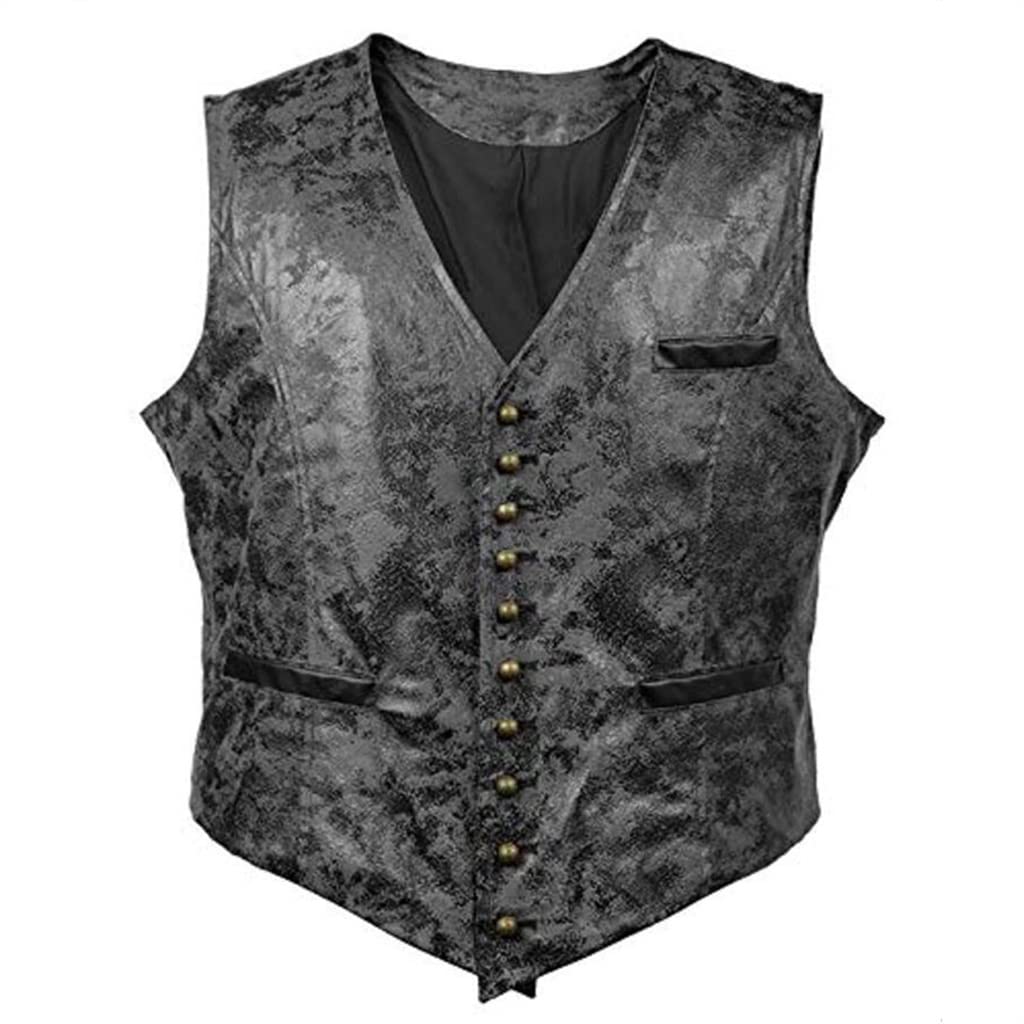 Veste punk clothing homme JFDBGU aux finitions cuir et denim haut de gamme