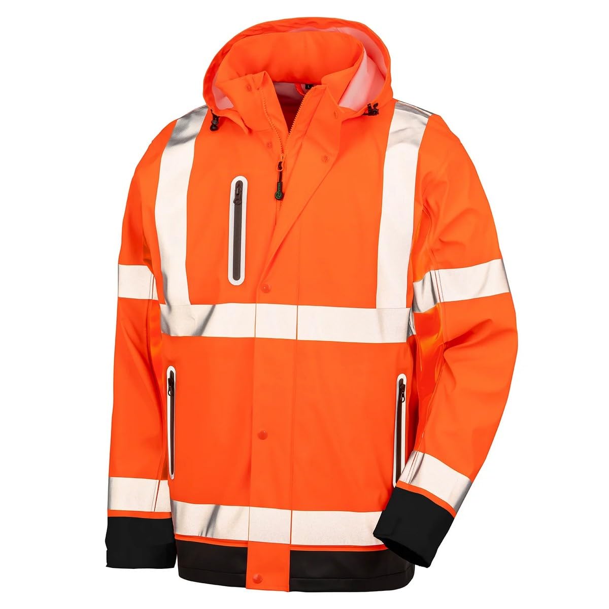 Chaqueta con Capucha Prism Alta Visibilidad para Hombre