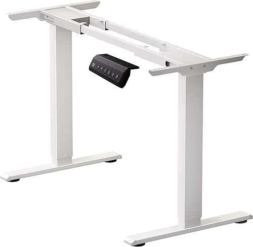 Dual Motor Electric Standing Desk Frame, Height Adjustable Table Legs