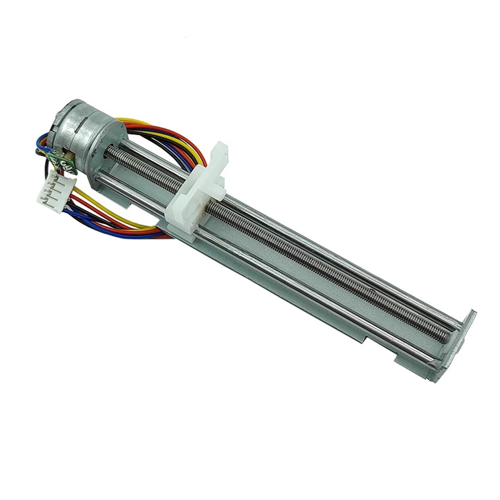 GYQYJPFZM 80mm Stroke 15mm Linear Stepper electronic starter DC 5V 6V 2-Phase 4-Wire Stepping electronic starter Block Screw Rod Actuator DIY Laser 3D Printer