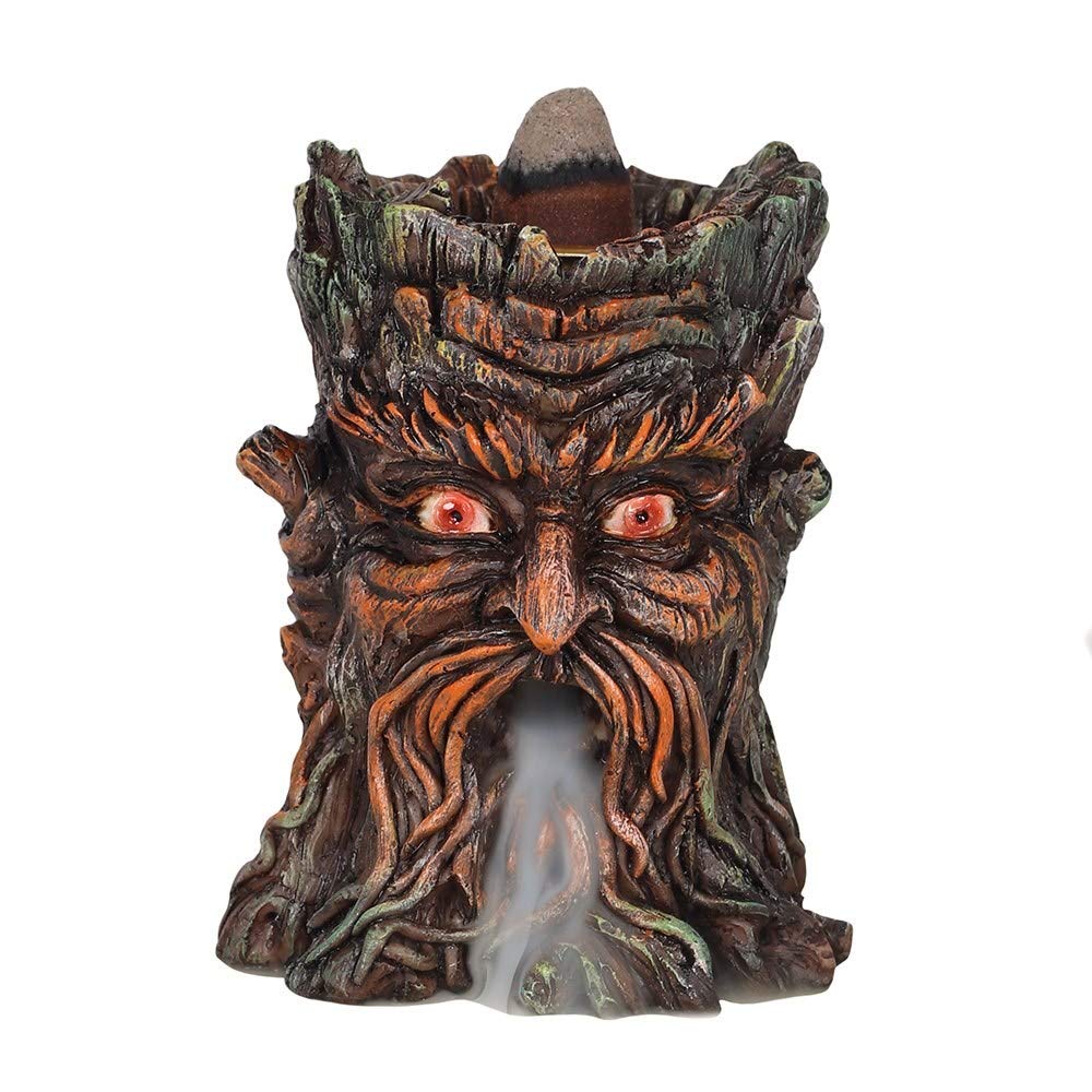 SMALL GREEN MAN BACK FLOW INCENSE BURNER BF_22038