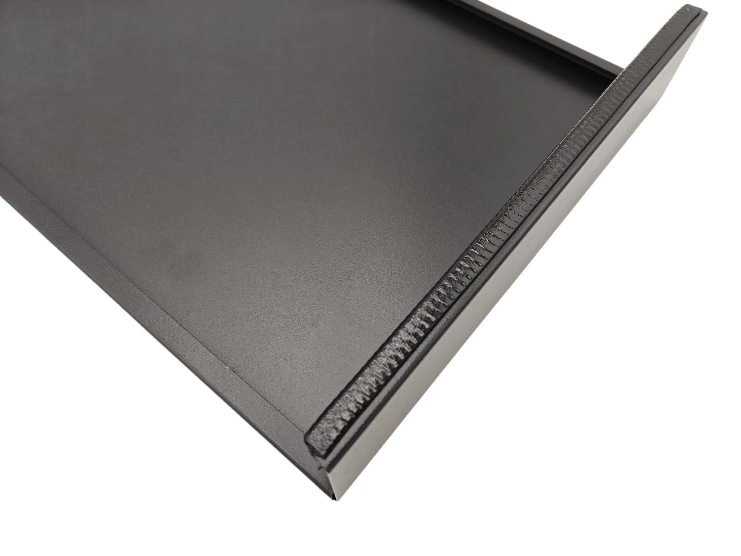 Protector de Encimera Universal en Acero Inoxidable Negro para Gas, Vitrocerámica, Induccion- Juego de 2 piezas Cubre Encimera gas, Cubre Vitroceramica 57x60x6 cm