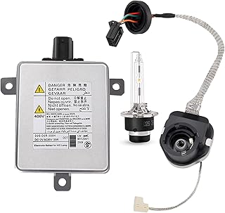 W3T19371 Xenon HID Headlight Ballast with Igniter D2S Bulb Replacement for Acura TL TL-S TSX ILX ZDX RDX Honda CR-Z Odyssey Mazda CX-5 CX-9 Mitsubishi Outlander Lancer Evolution W3T15671 W3T16271