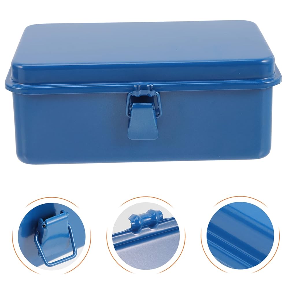 Amazon.co.jp: KONTONTY 頑丈な鉄製ツールボックス 車載工具収納