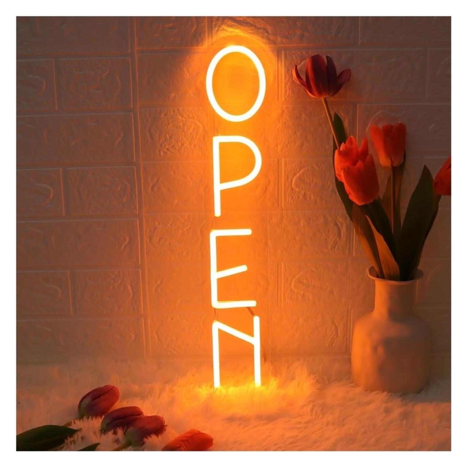 Segno di luce al neon Decorazione luminosa al neon aperta per insegna luce LED dimmerabile per negozio aziendale