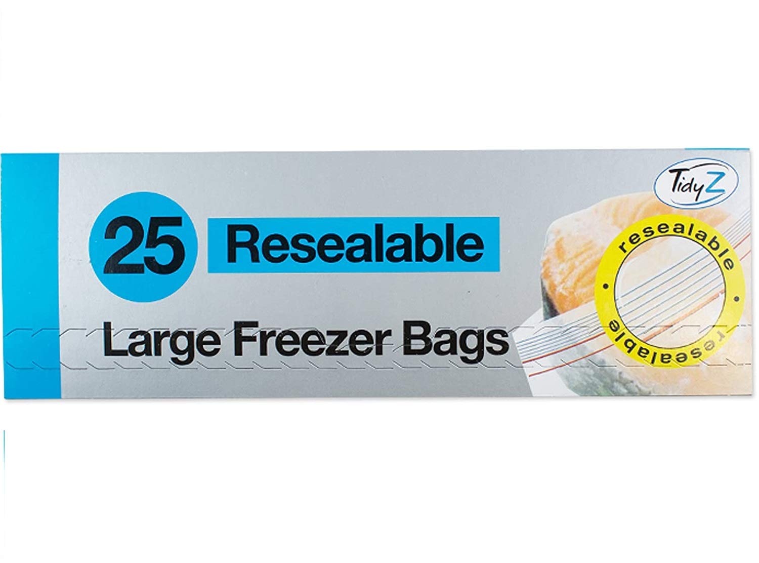 St@llion Heavy-Duty Plastic Large Resealable Food & Freezer Bags Airtight and Leakproof Seal Ideal Way to Store & Serve Food(25 Piece)