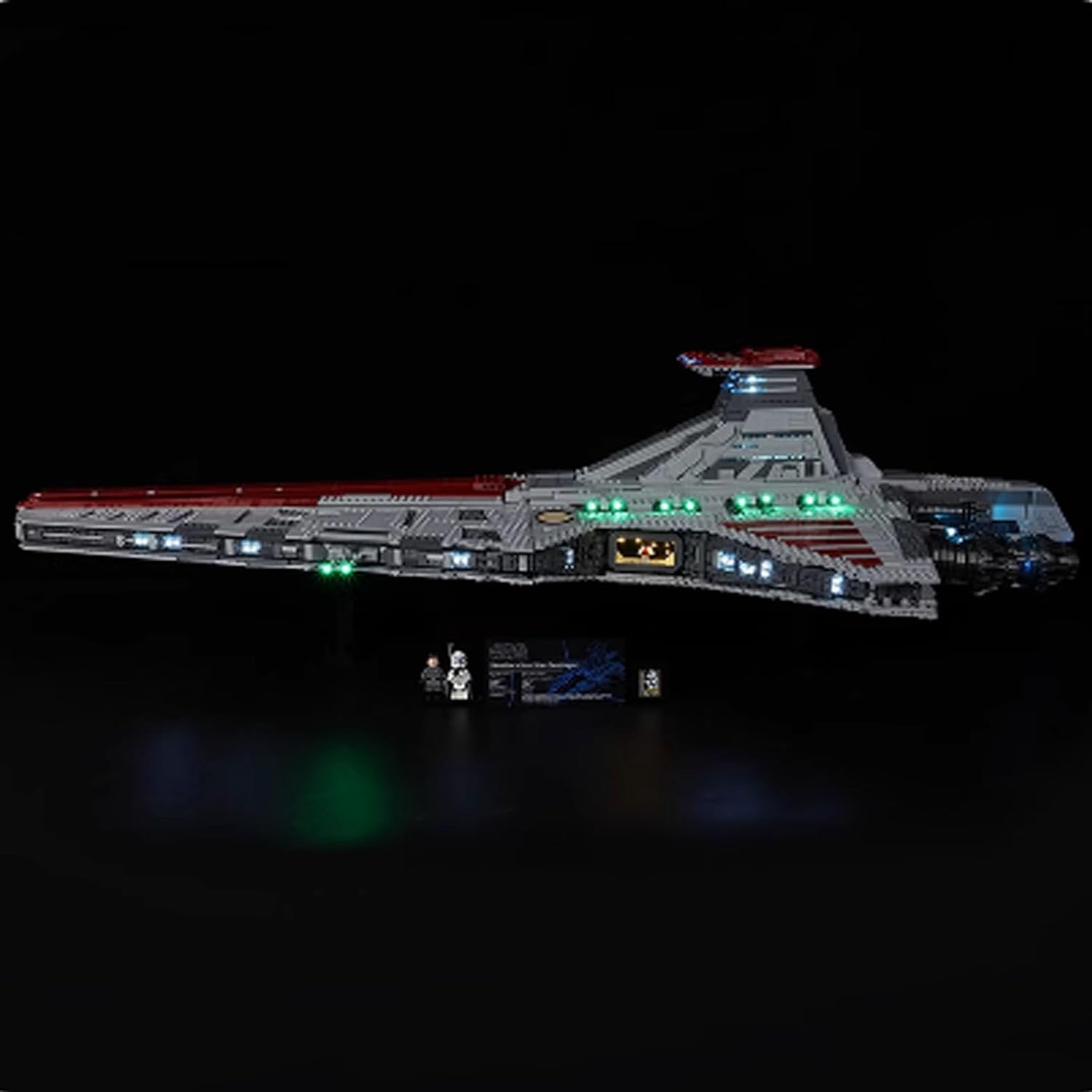 LED Lighting Kit Compatible with Lego 75367 Star Destroyer Series LED Light Set (Model Kit Not Included - Lighting Components Only) (Classic Edition)