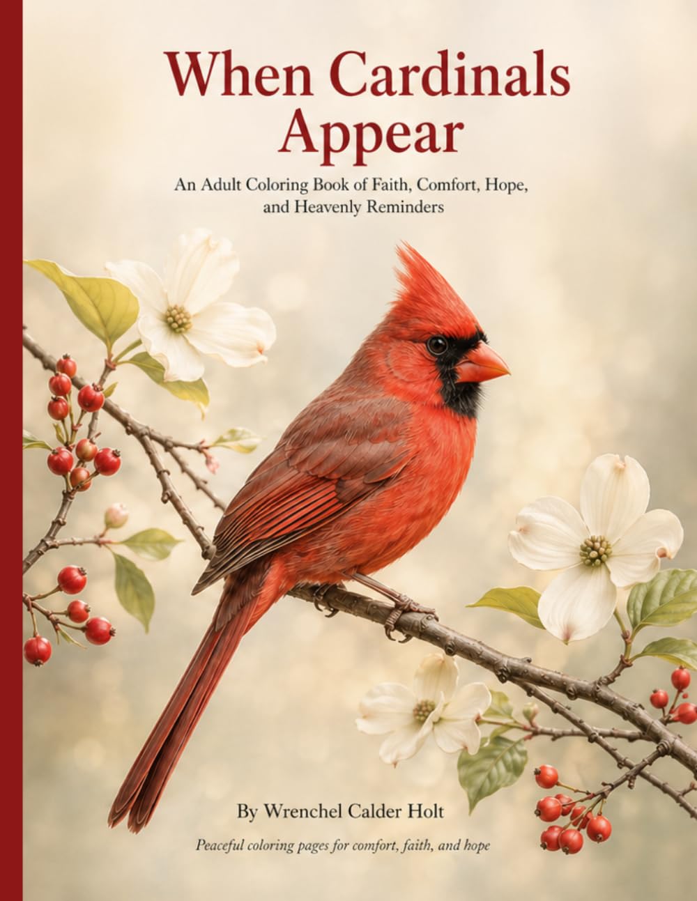 When Cardinals Appear: An Adult Coloring Book of Faith, Comfort, Hope, and Heavenly Reminders