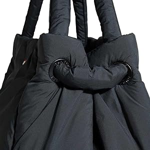 美品 ハンター イントレピッド パファー ラージ トートバック 16L 黒 ハンター HUNTER イントレピッド パファー ラージ トートバック