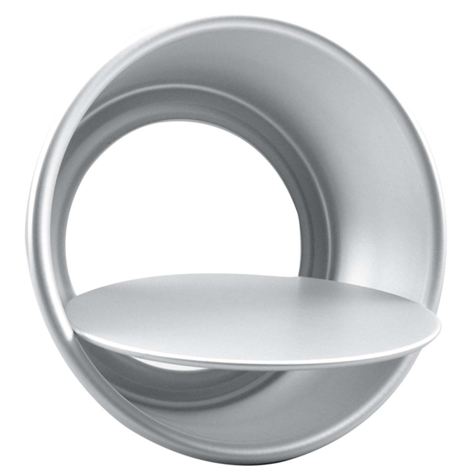 Moule à Gâteau Rond Diy 20 Cm Alliage D'aluminium Fond Creux Démontable Cuisson Pâtisserie 3 Pièces Usage Domestique