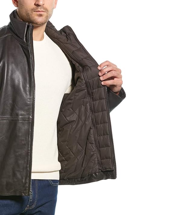 Buy Marc New York by Andrew Marc Men's Hartz Lambskin Leather