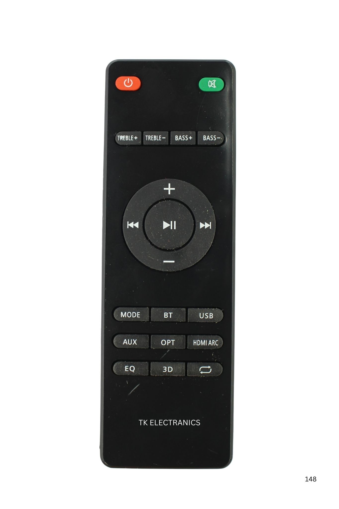 TK ELECTRANICS™ Remote Control for Boat Soundbar and Home Theatre System, Model (TKE-395)-image-29