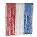 Juvale 72-Piece Mardi Gras Bulk Beads Set for Outfit Costume Wear, Games, Decoration, Party Favors, Red, White, Blue Colors