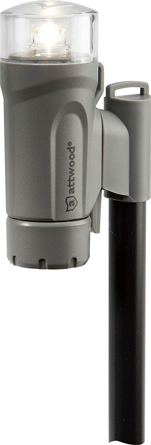 attwood 14196-7 Water-Resistant All-Craft Portable Navigation Light Kit, Marine Gray Finish by attwood - Used condition - US$34.90
