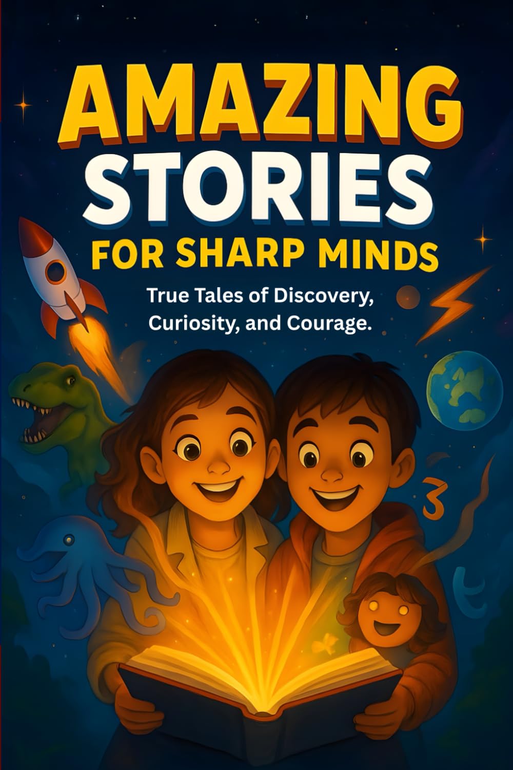 Amazing Stories For Sharp Minds: A Fascinating Collection of True Stories About Real People, Incredible Inventions, and Extraordinary Discoveries That Show How Curiosity Changes the World
