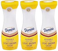Vista 1 de Domino® Azúcar moreno claro, azúcar morena vertible, recipiente abatible de 10 onzas (paquete de 3)