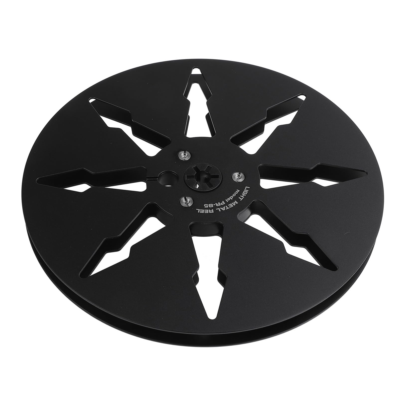 Bobine de bande en alliage d'aluminium BLACK pour magnétophone haut de gamme