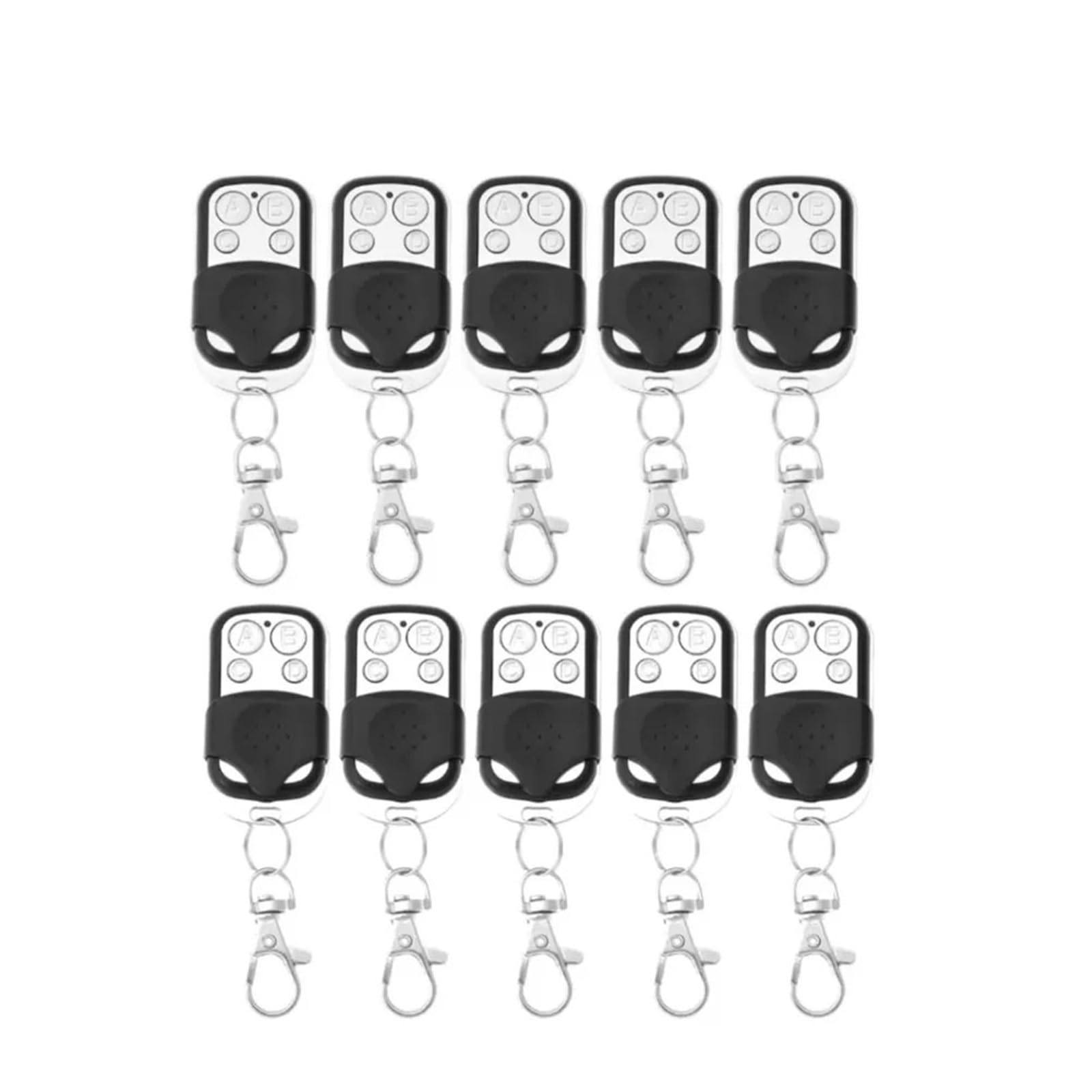 Zacisk drzwi samochód 433MHZ Pilot Brama garażowa Mechanizm otwierania drzwi Powielacz pilota Klon Nauka Rolling Code Kluczyk samochodowy(10PCS)