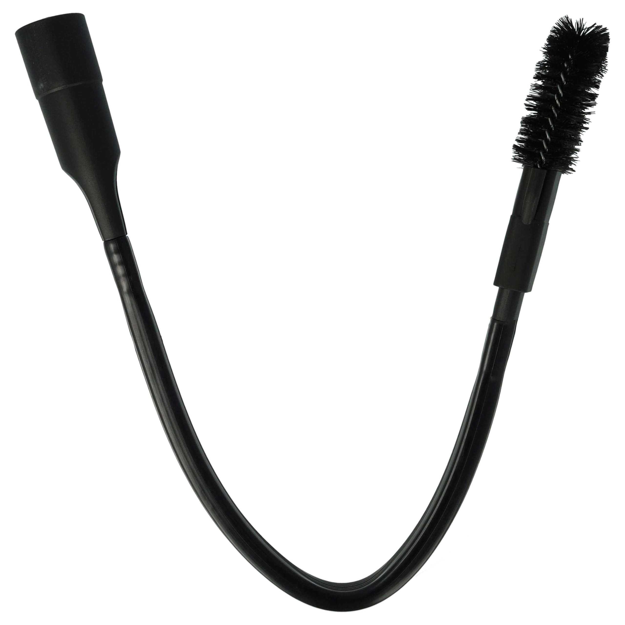 vhbw Fugendüse mit Aufsatz kompatibel mit Dyson Kärcher Miele Bosch AEG Bürste flexibel, extra lang 63 cm, schmal 32mm - 35mm