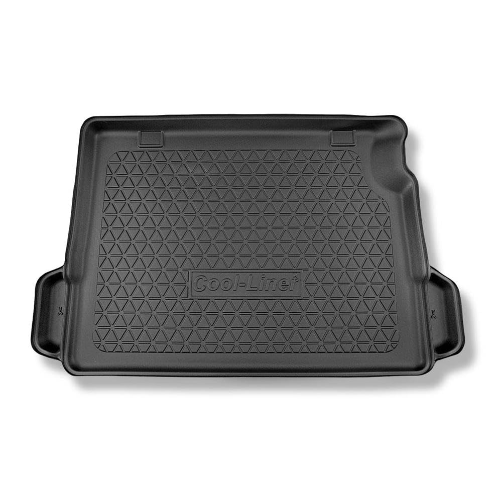 Tapis De Coffre Sur Mesure Mossa Pour BMW X3 G01 Plug-in Hybrid SAV (01.2020-10.2024) - Bac De Coffre Antidérapant Et Imperméable