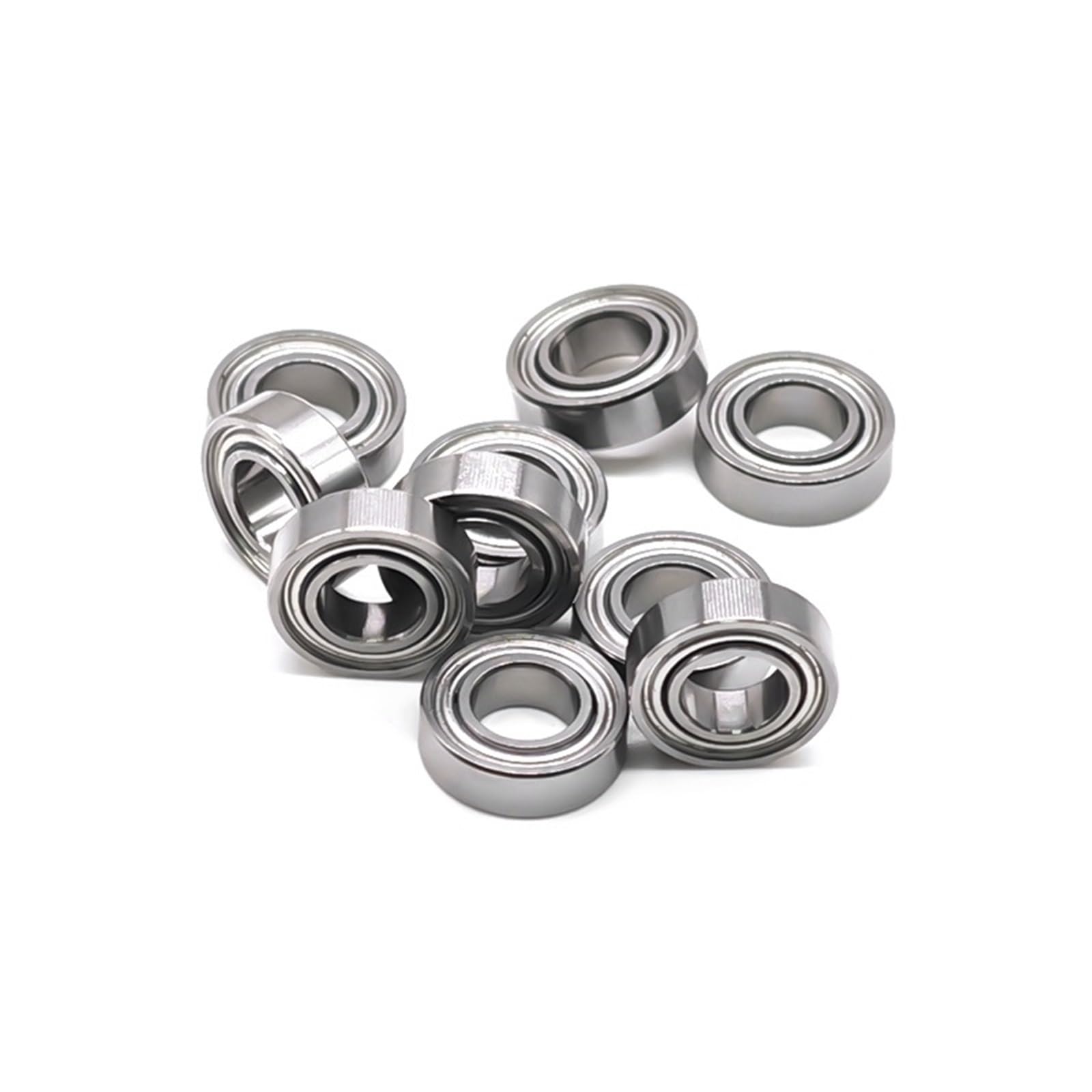 Rodamientos de bolas de ranura profunda de acero inoxidable SMR105ZZW3 de 5 x 10 x 3 mm (10 unidades)
