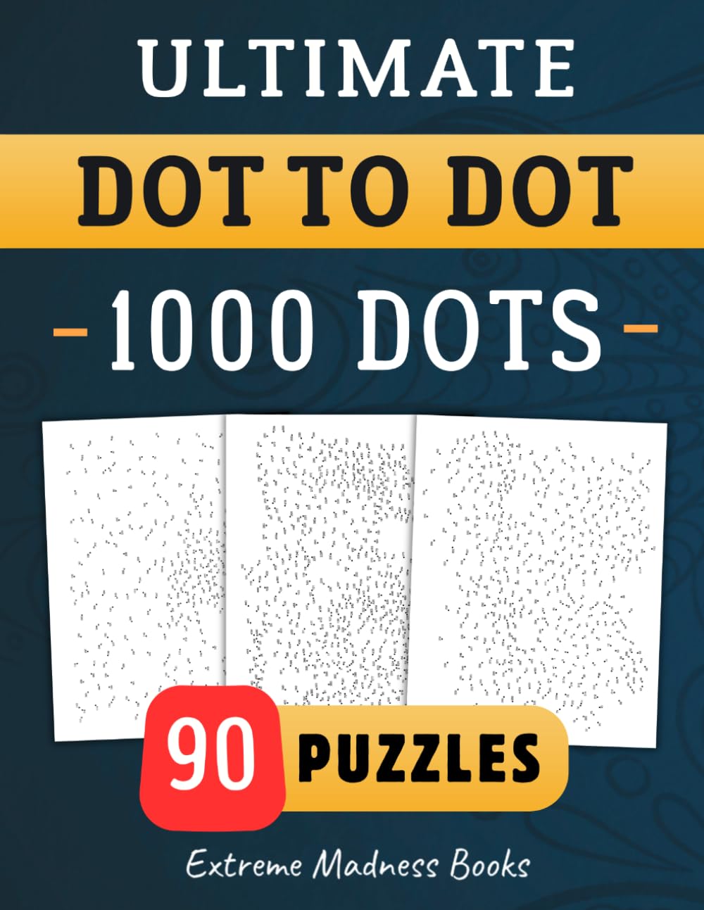 Ultimate Dot to Dot 1000 Dots: Connect The Dots For Kids And Adults | Hard Puzzle | Extreme Game For Children | Brain Activity Book | Logic Trace ... Activities | Animals | Scenes | Objects