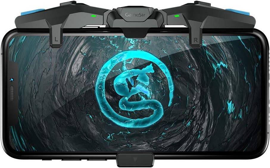 GameSir F4 Falcon PUBG Mobile Controller for Android iOS iPhone,Gaming Grip Joysticks for Fortnite/COD/Rules of Survival, Mobile Game Triggers 9 Times per Second