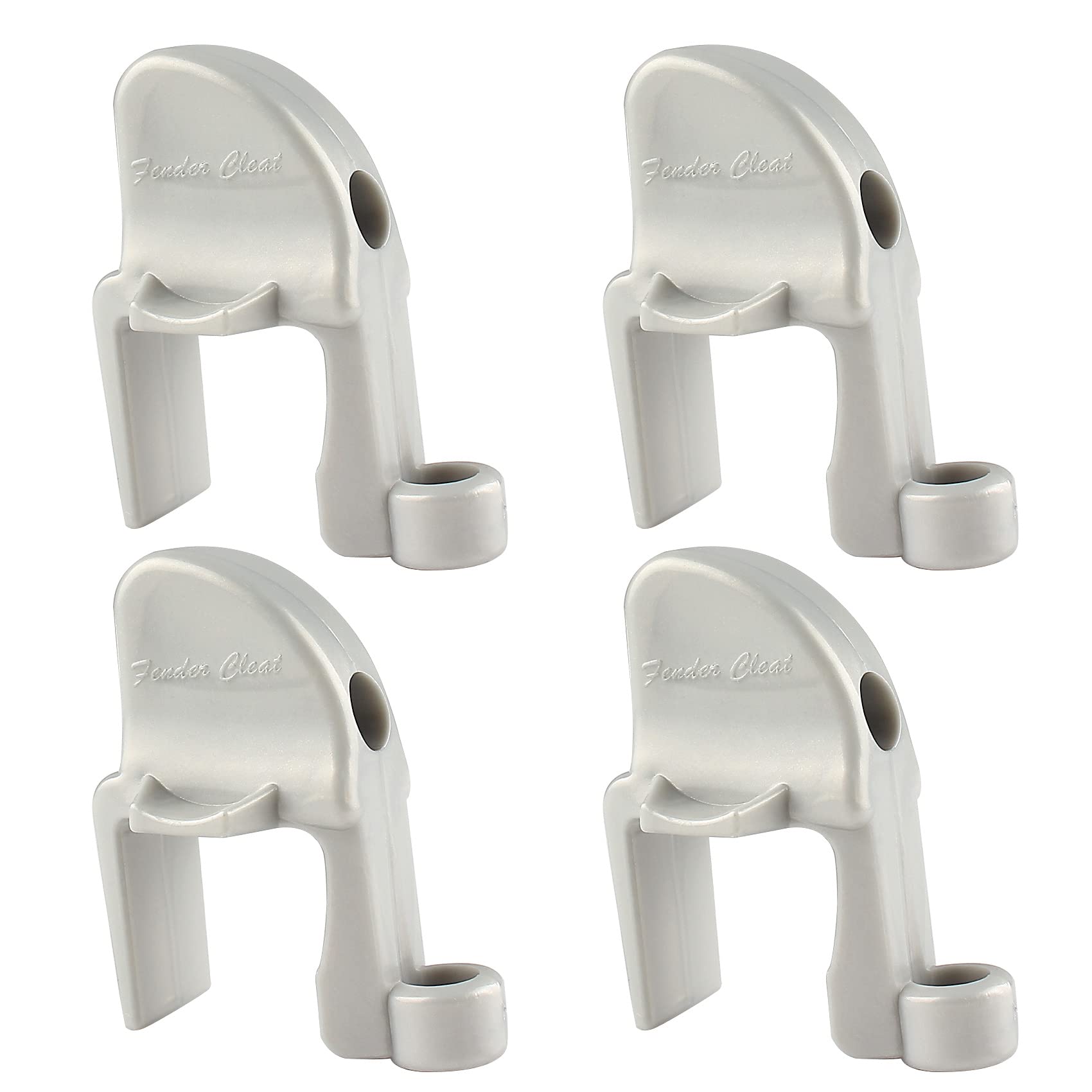 Buy VEITHI Adjustable Pontoon Boat Square Rail Fender Cleat/Clips