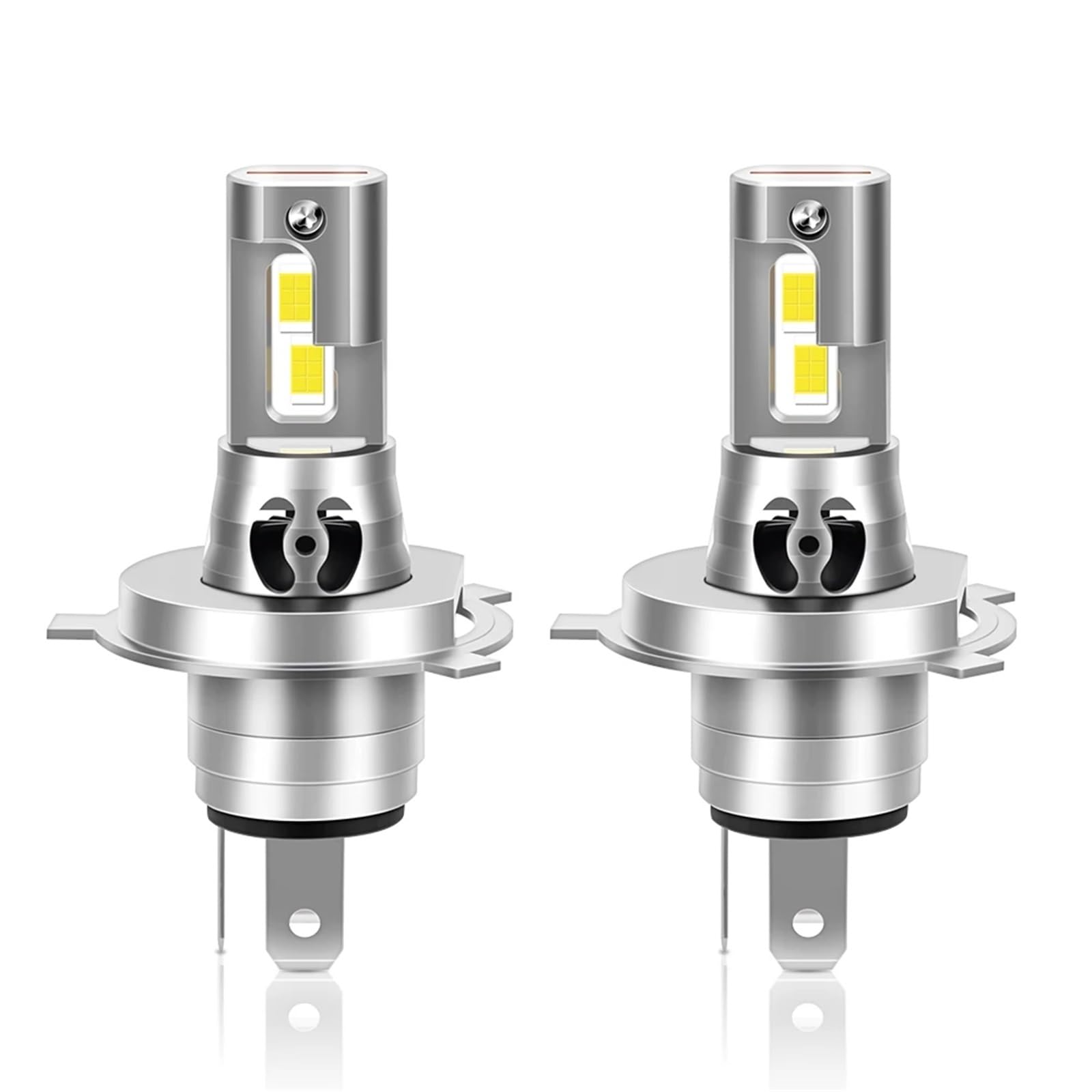 reflektory motocyklowe Pasuje do SUZUKI Vstrom 1000 2002-2009 Turbofan H4 Motocykl LED Żarówka Reflektora HB2 Moto Reflektor 15000LM 6000K(2PCS)